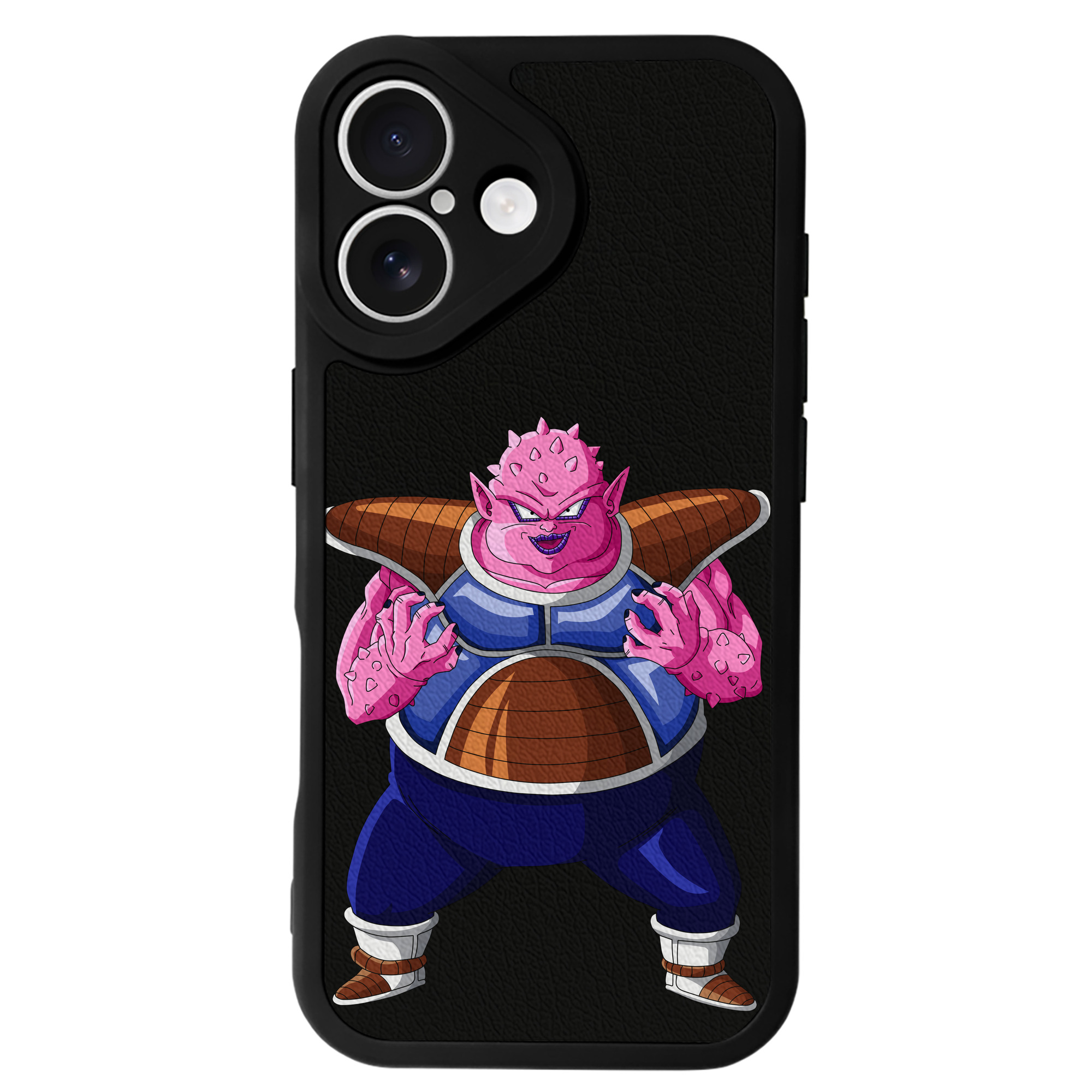 （画像用） ドラゴンボール DRAGON BALL 【iPhone 16シリーズ対応】シリコンスマホケース（レザー調） 材質：シリコン